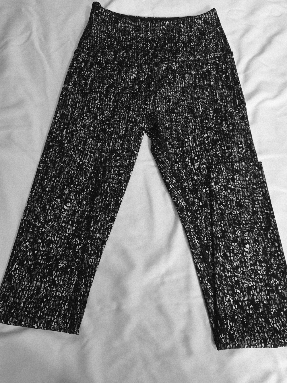 Beyond Yoga Marled Black Leggings